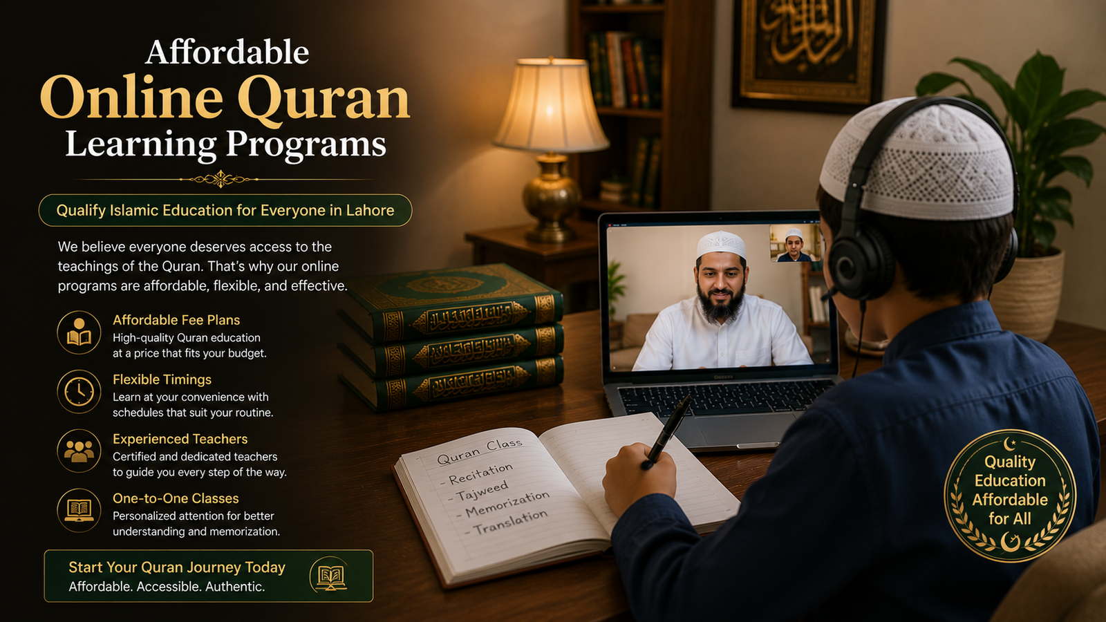 Online Quran Classes with Expert Tutors