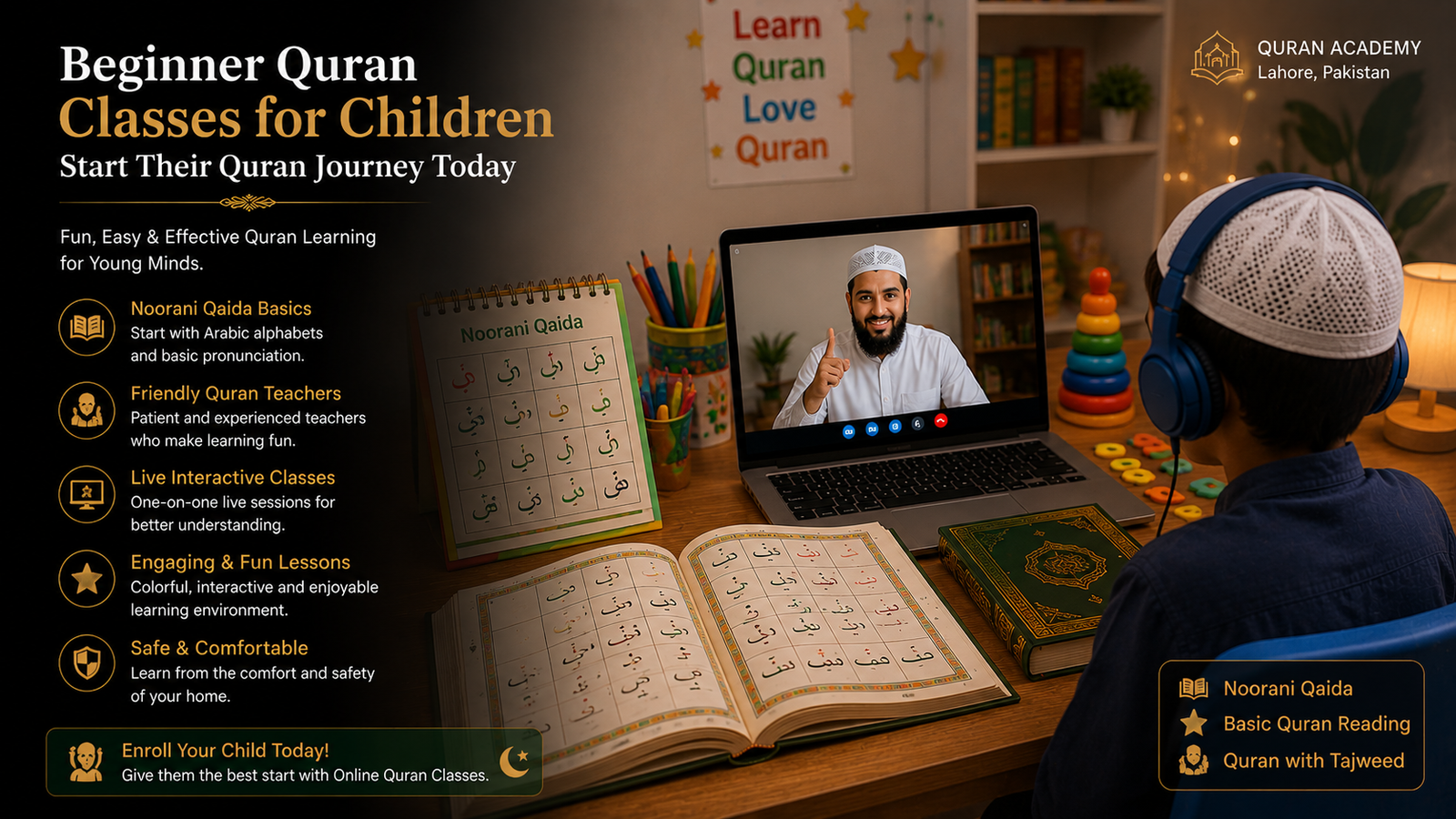 Beginner Quran Classes for Children