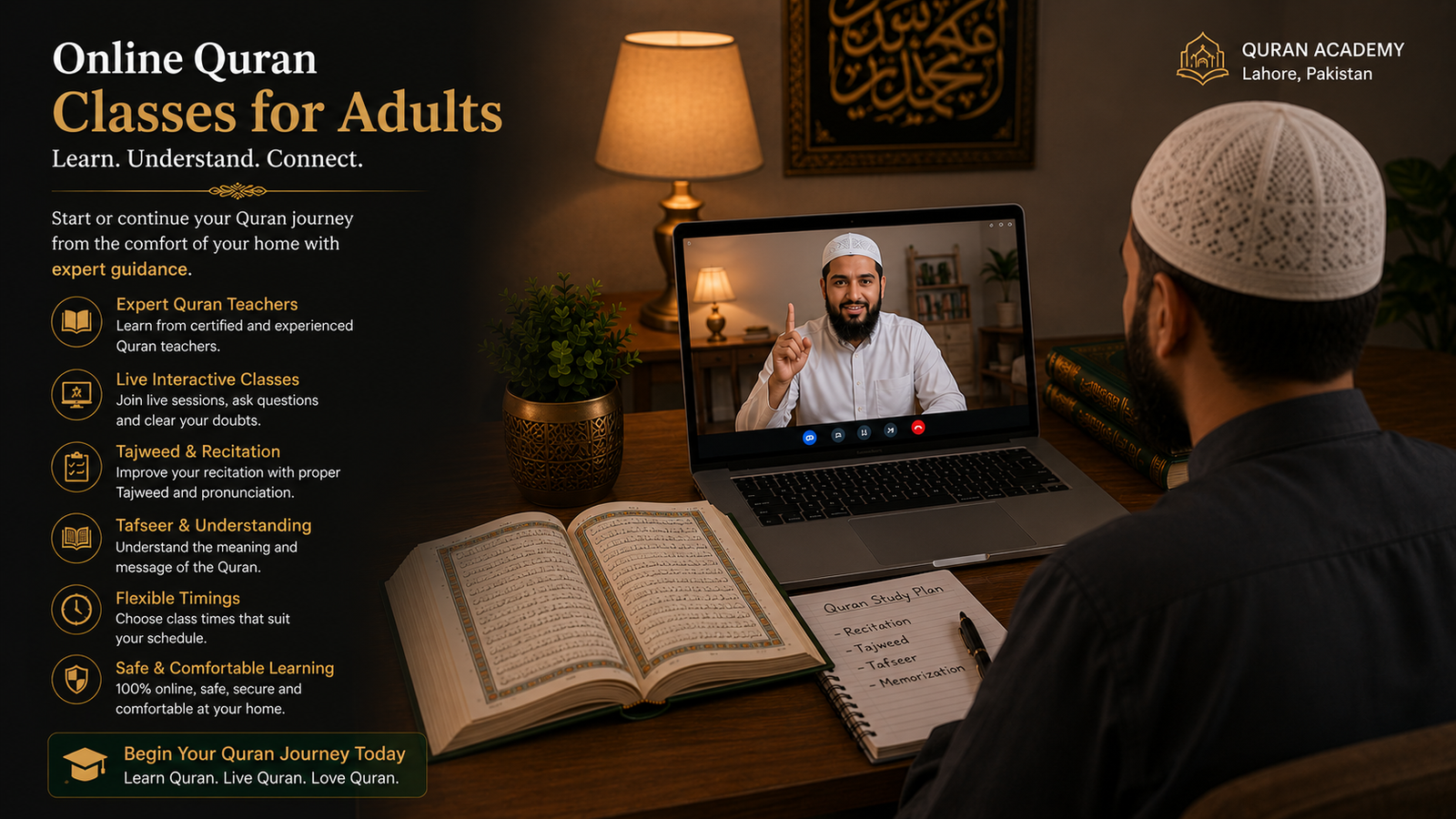 Online Quran Classes for Adults