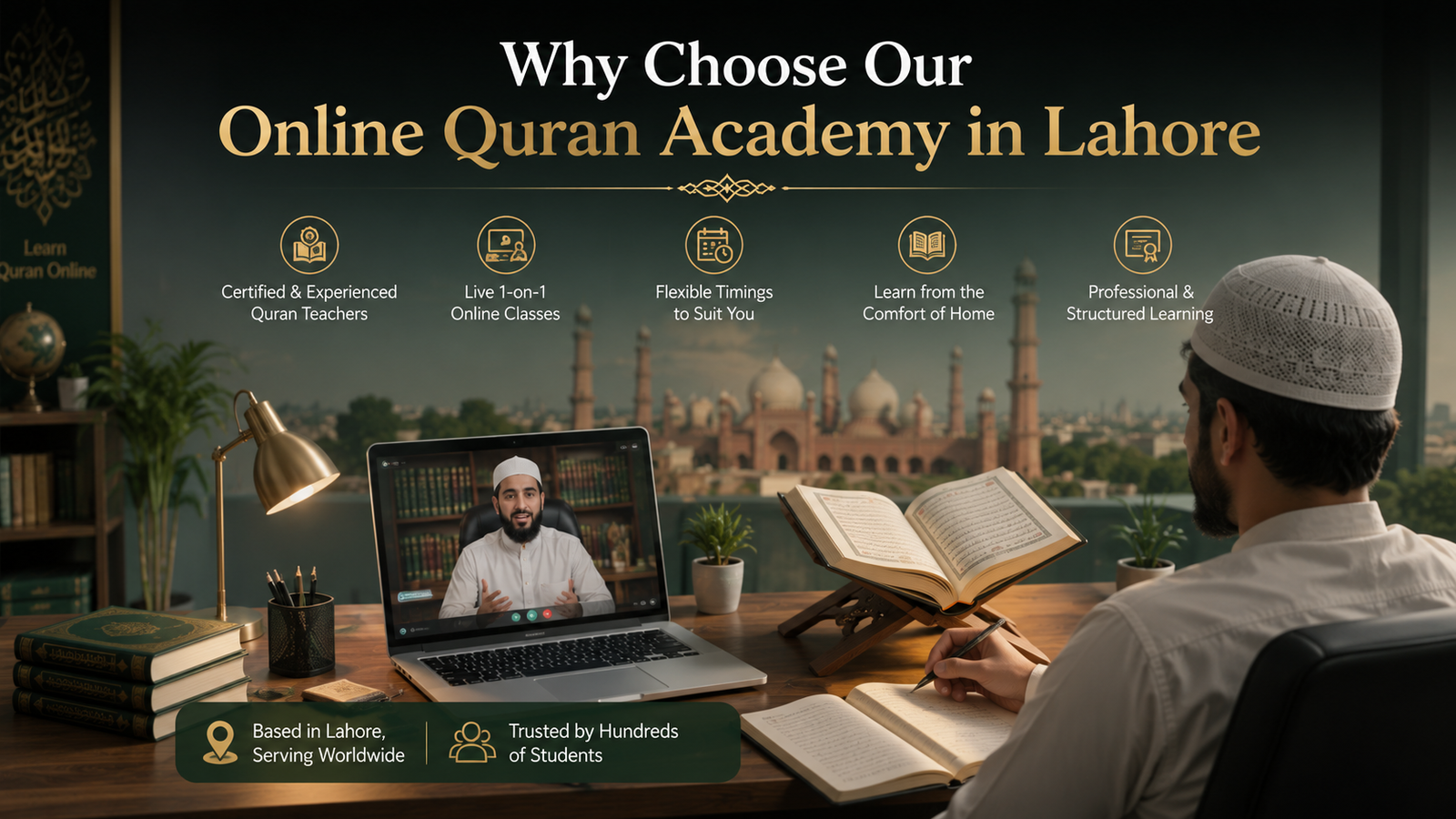Adult learning Quran online