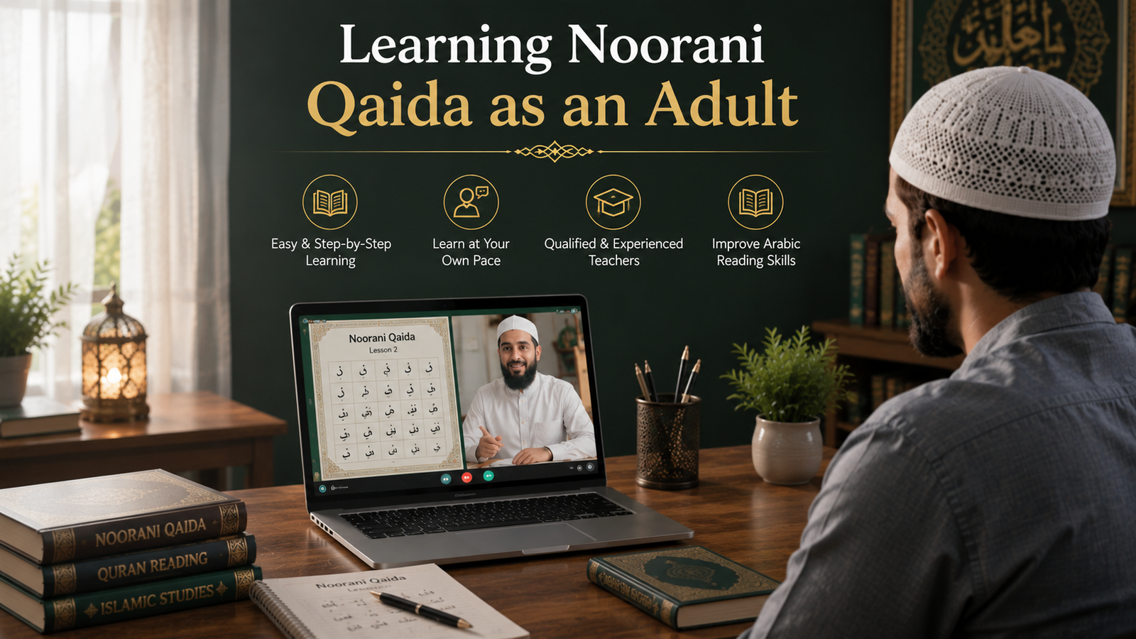 Learning Noorani Qaida as an Adult