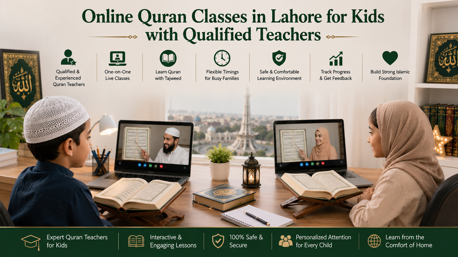 Online Quran Classes in Lahore for Kids with Qualified Teachers