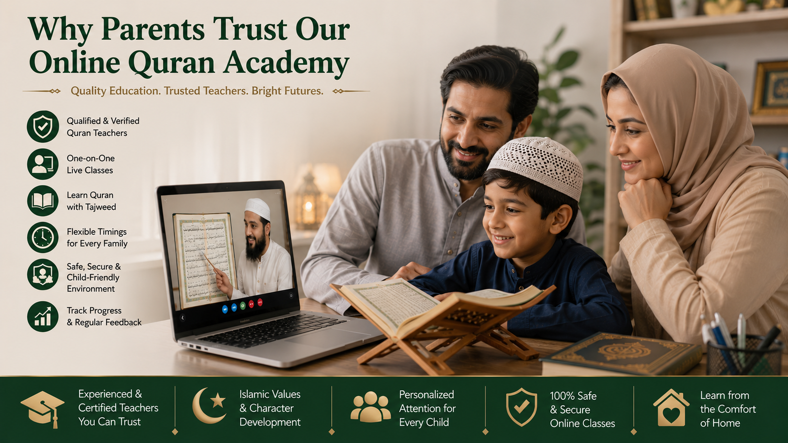 Why Parents Trust Our Online Quran Academy