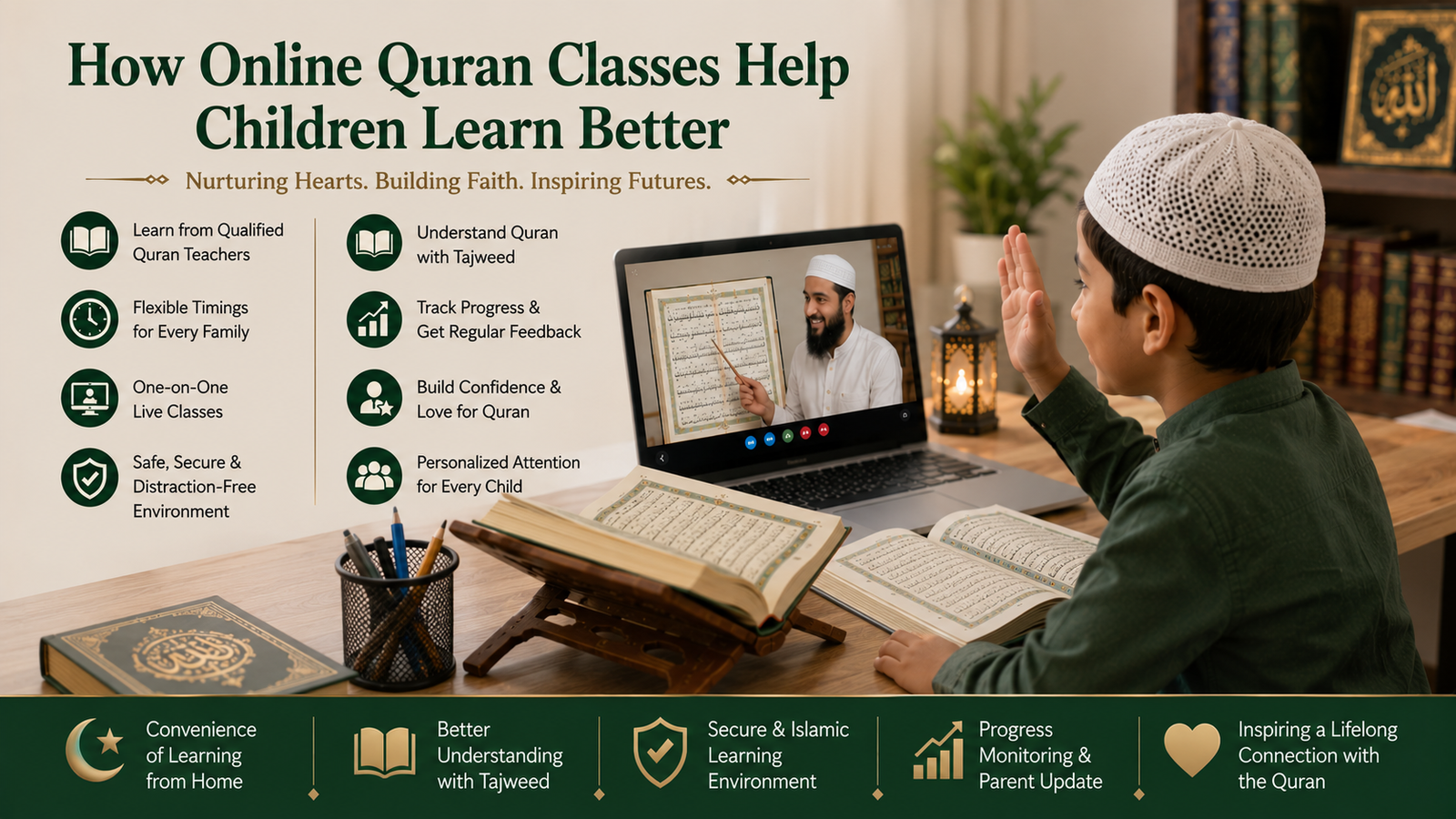 How Online Quran Classes Help Children Learn Better