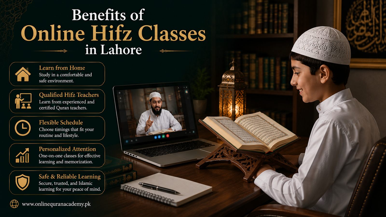 Benefits of Online Hifz Classes in Lahore