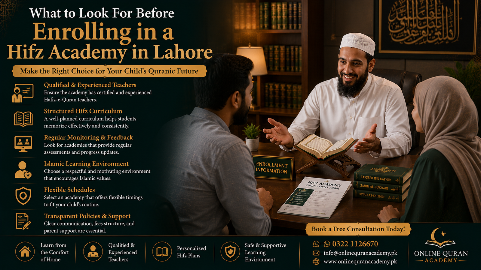 Parents choosing the best online Hifz academy in Lahore