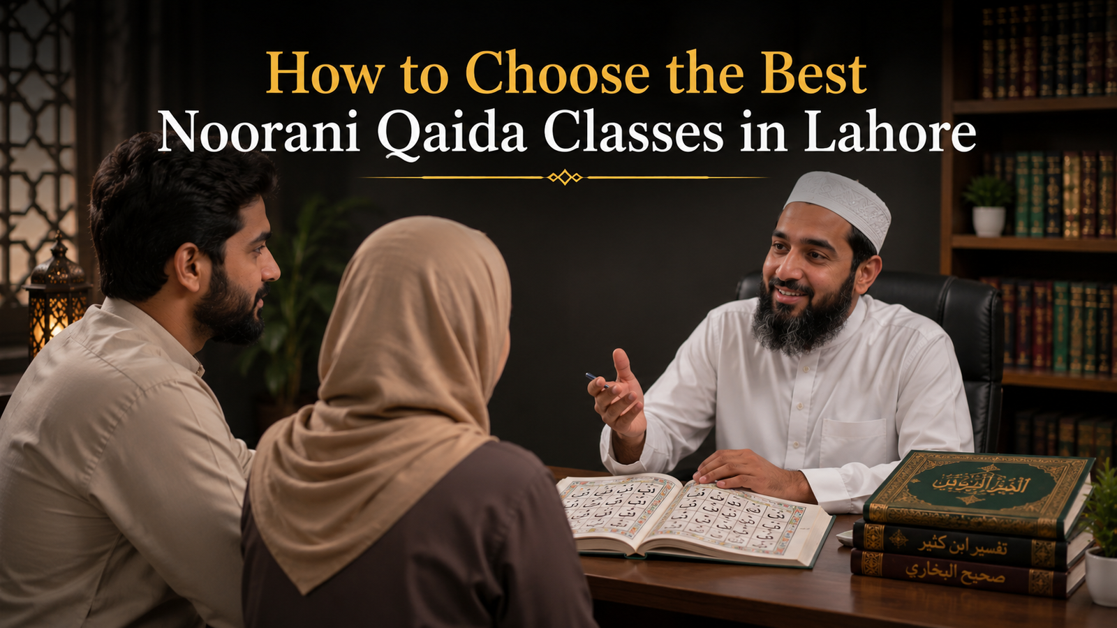 how to choose the best noorani qaida classes in lahore