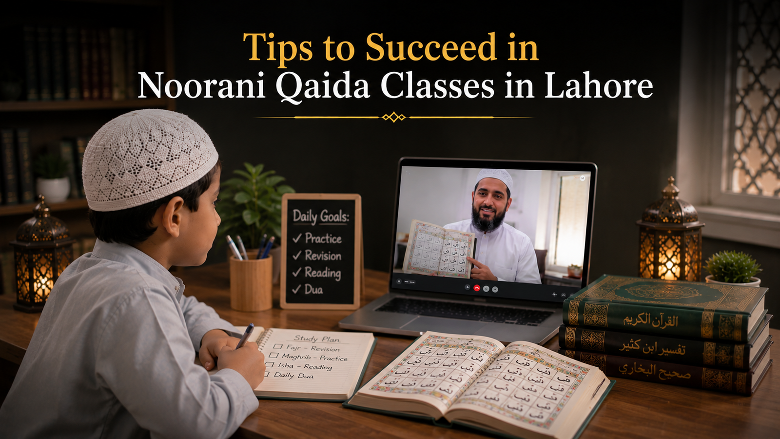 tips to learn noorani qaida classes in lahore