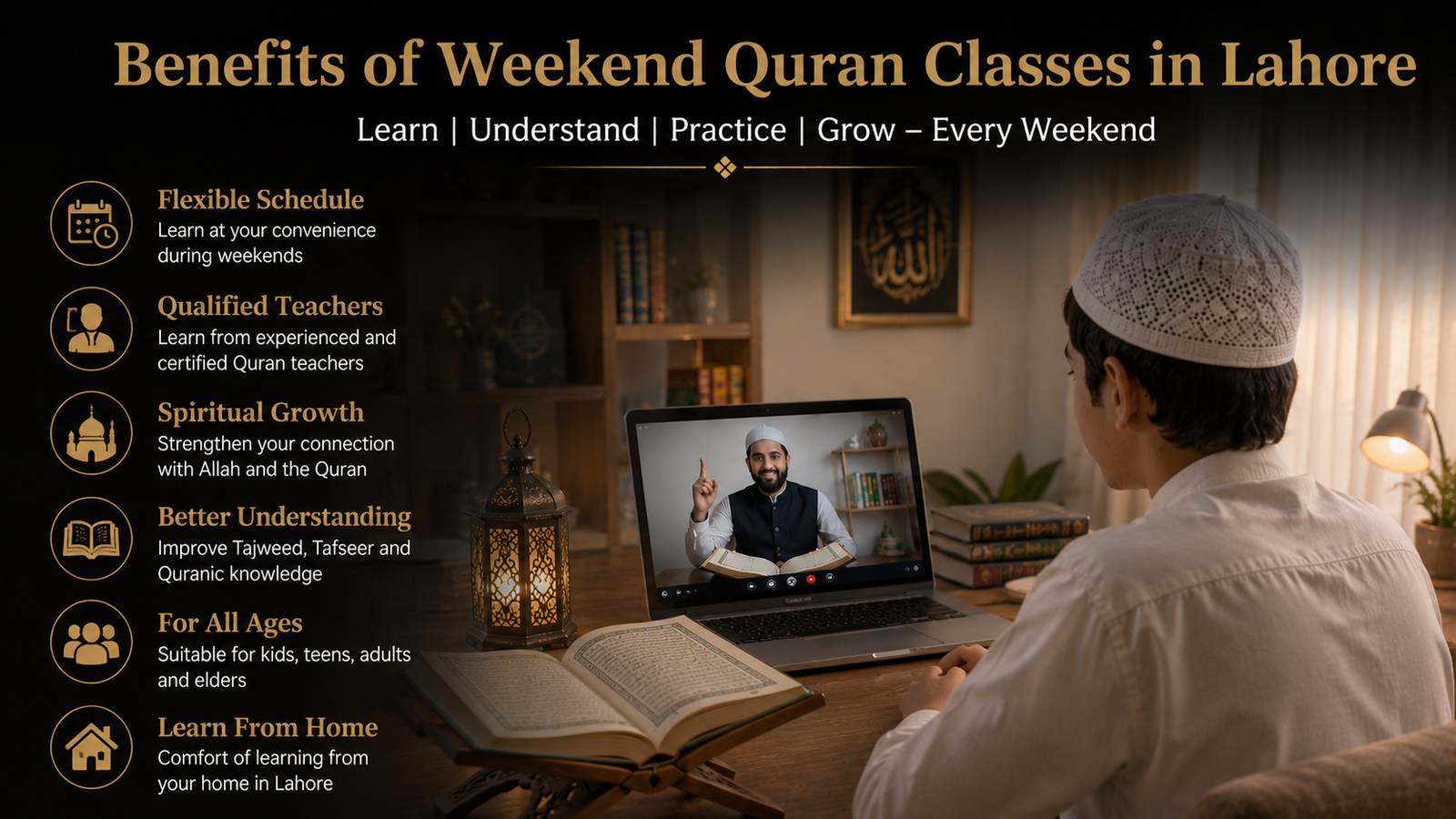 Benefits of Weekend Quran Classes in Lahore