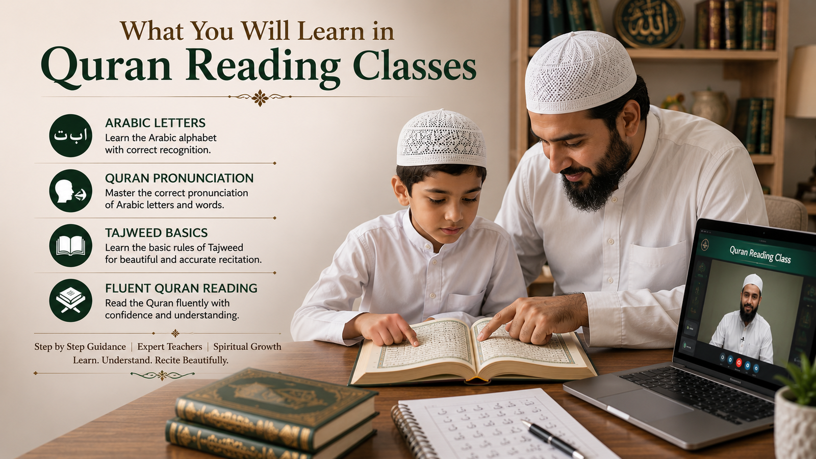 What You Will Learn in Quran Reading Classes